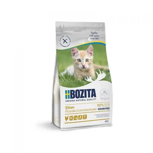 Sichere Zahlung Bozita Kitten Grain free Chicken 400 g 400 g