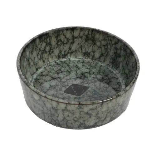 Neu D&D Trendy Napf Jasper green marble 20 cm 13 cm