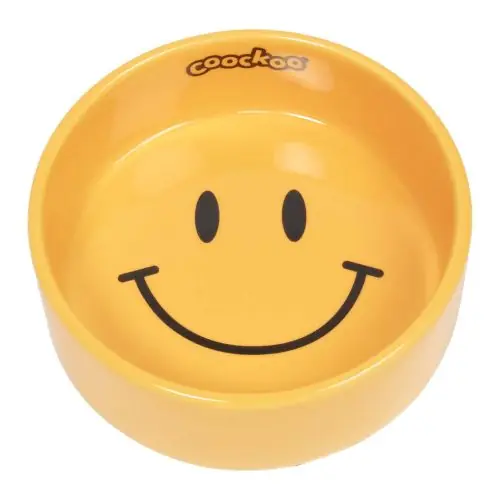 Coockoo Futternapf Smiley 430ml-13.5x13.5x5cm 430ml-13.5x13.5x5cm Echt