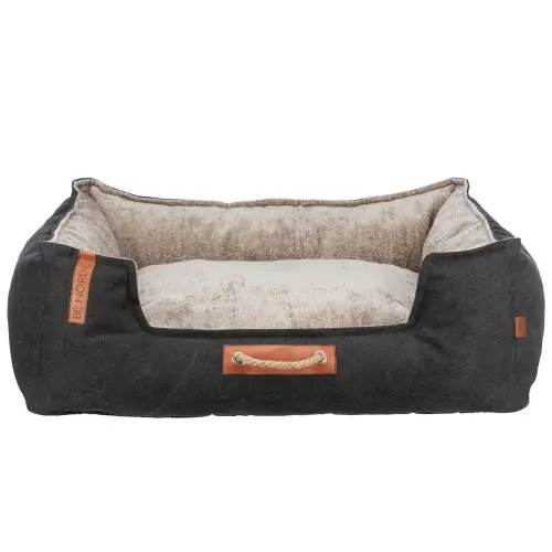 Billig Trixie BE NORDIC Bett Föhr - schwarz/sand 60 × 50 cm 60 × 50 cm