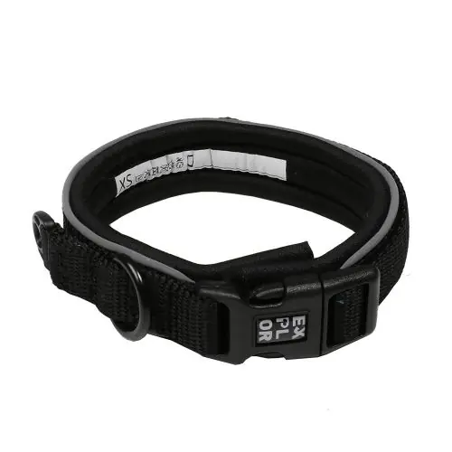 Duvoplus EXPLOR Ultimate Fit Comfy Halsband Fashion - granite black M - 39-44cm XS - 30-33cm Markenware