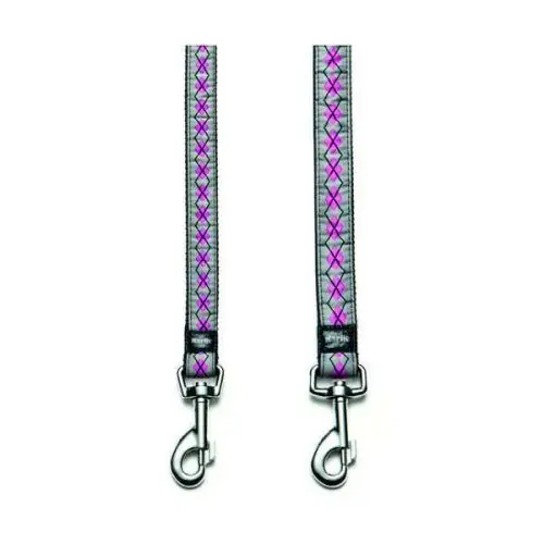 Geprüft Karlie Art Joy Plus Leine RHOMBUS - Pink 100cm x 15mm 100cm x 15mm