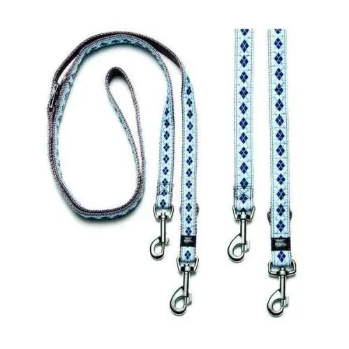 Top-Preis Karlie Art Joy Plus Führleine RHOMBUS - Blau 200cm x 15mm 200cm x 15mm