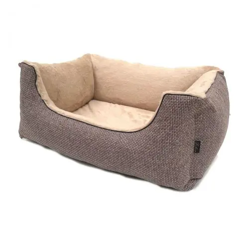 Lebon Hundebett Louis PLUS - Braun 120 x 90 cm 80 x 60 cm Markenprodukt