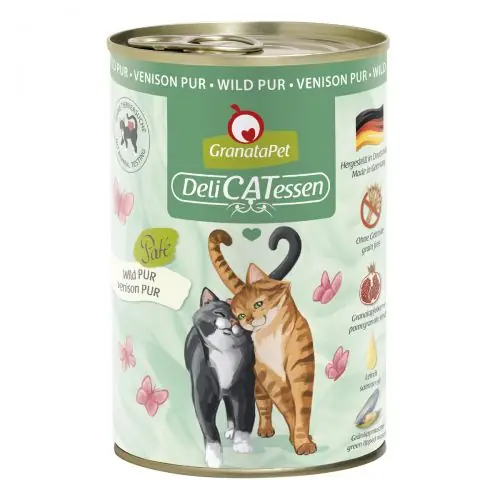 Günstig GranataPet Delicatessen Dose Wild PUR 400 g 200 g