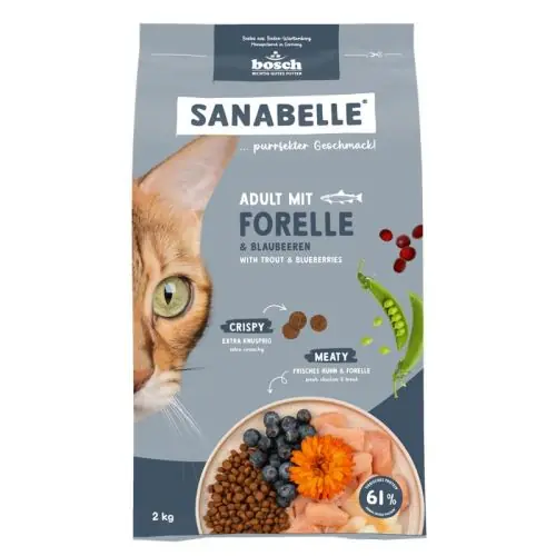 Sanabelle Adult mit Forelle 2 kg 400 g Letzte Chance