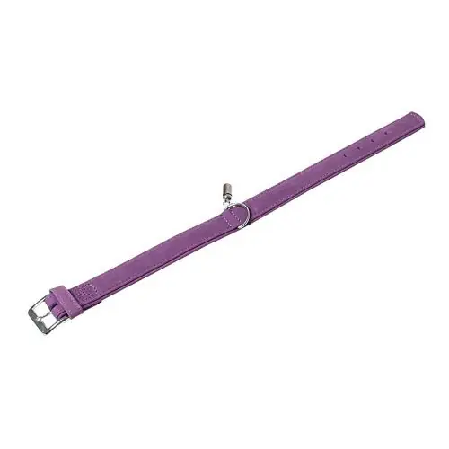 Karlie Halsband Buffalo aus Kalbsleder - Lila 65 cm/40 mm 24 cm/10 mm Abverkauf