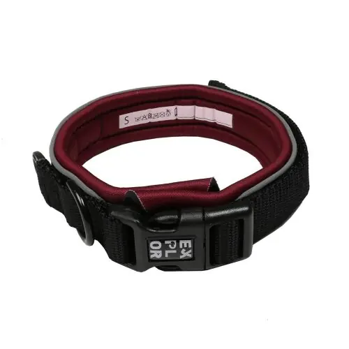 Markenware Duvoplus EXPLOR Ultimate Fit Comfy Halsband Fashion - plum purple XS - 30-33cm XS - 30-33cm