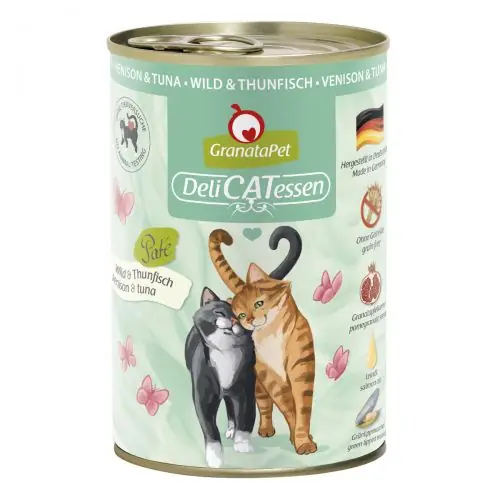 GranataPet Delicatessen Dose Wild & Thunfisch 400 g 200 g Zertifiziert