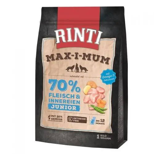 Heißes Angebot Rinti Max-i-mum Junior 4 kg 1 kg