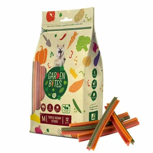 Garden Bites Dreifach Vegane Sticks M - 15cm / 12 Stück S - 13cm / 20 Stück Knallerangebot