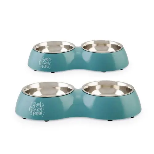 Beeztees Doppelnapf Glorious 2 x 700 ml 2 x 350 ml Geprüft