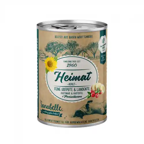 Beliebt Sanabelle Heimat Dose Adult Hofpute 400g 200g