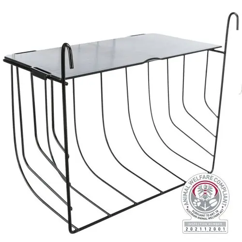 Top-Angebot Trixie Heuraufe zum Einhängen mit Deckel 25 × 18 × 12 cm 13 × 18 × 12 cm