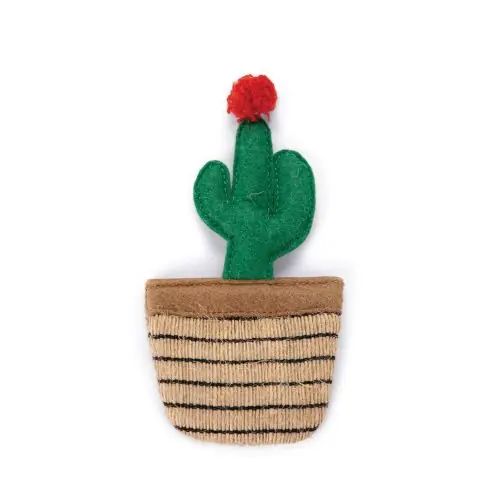 Beeztees Catnip Katzenspielzeug Kaktus Ota (rot) Oria (gelb) Sonderangebot