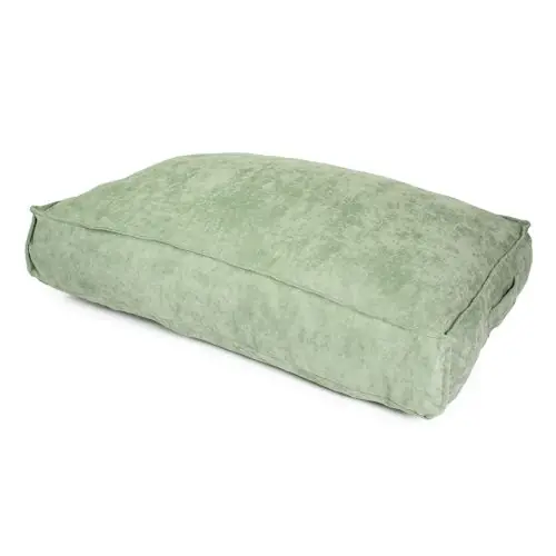 Duvoplus Kissen Velvet rechteckig - grün 76x56x13cm 56x40x13cm Wochenendangebot