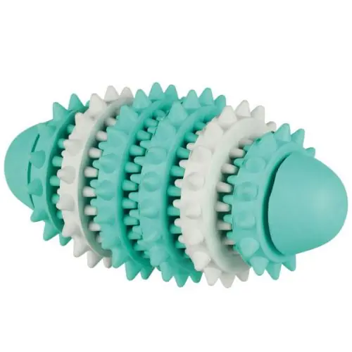 Begrenztes Angebot Trixie Denta Fun Rugbyball zweifarbig 15 cm 15 cm