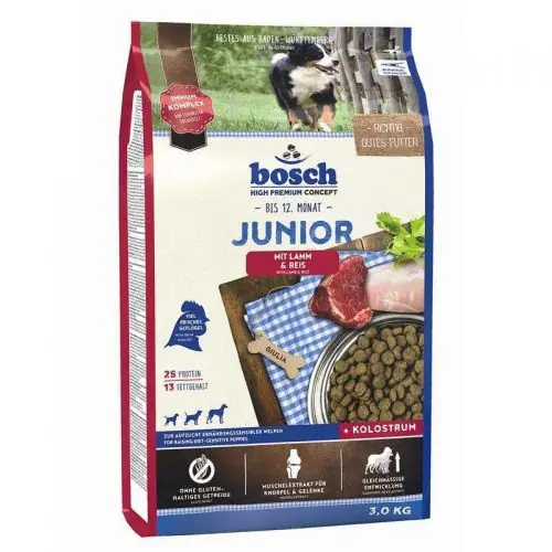 Bosch Junior Lamm & Reis 3 Kg 1 Kg Rabatt