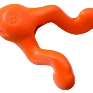 West Paw Tizzy Mini - 11cm Orange Aqua Bestpreis