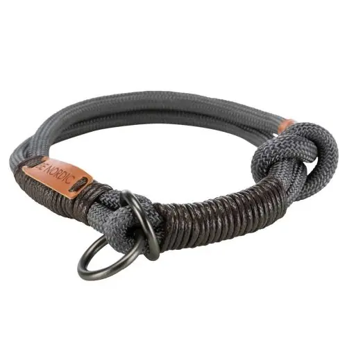 Top-Seller Trixie BE NORDIC Zug-Stopp-Halsband - dunkelgrau 55 cm 30 cm