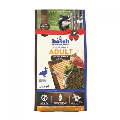 Bosch Adult Ente & Reis 3 kg 1 kg Kracherpreis