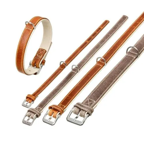 Saisonangebot Karlie Halsband Comfort - 32cm Grau Braun