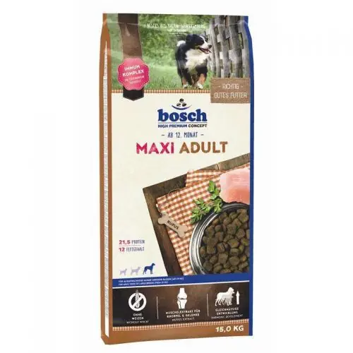 Bosch Maxi Adult 15 Kg 3 Kg Knallerangebot
