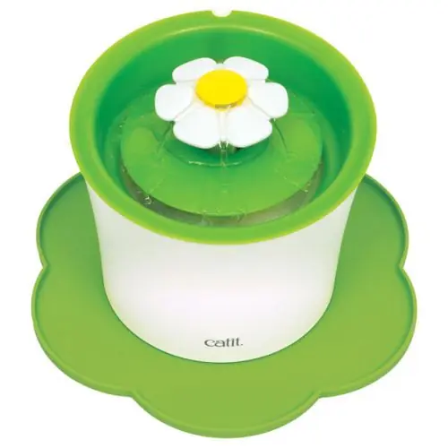 Zertifiziert CATIT Silikonmatte Blume - 30 cm Grün Grün