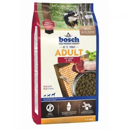 Begrenztes Angebot Bosch Adult Lamm & Reis 1 Kg 1 Kg