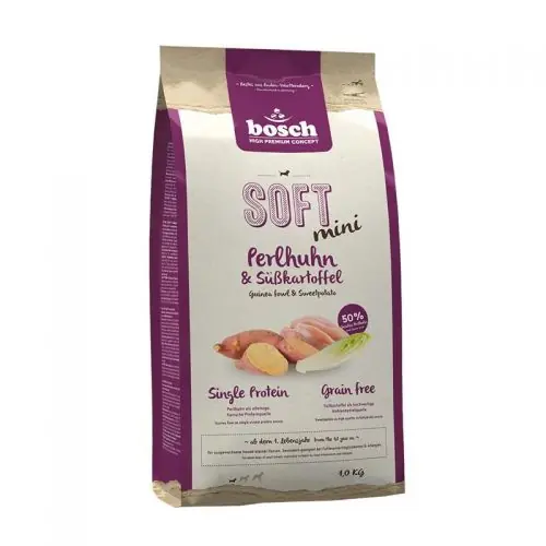 Bosch Soft Mini Perlhuhn & Kartoffel 1 kg 1 kg Sonderangebot