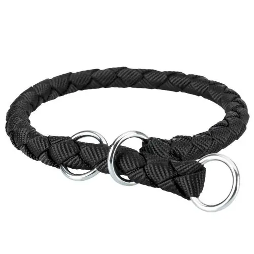 Günstig Trixie Cavo Zug-Stopp-Halsband - schwarz 39-45 cm/ø 12 mm 39-45 cm/ø 12 mm