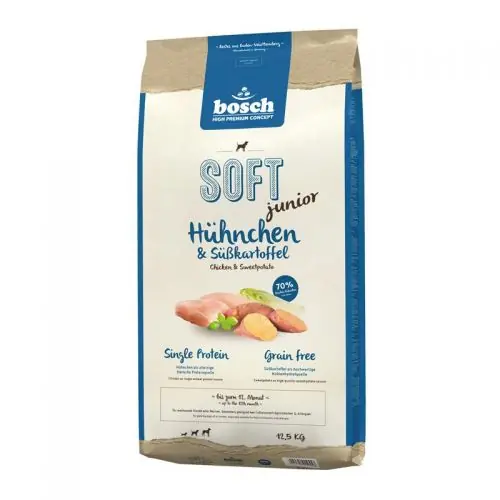 Bosch Soft Junior Hühnchen & Süßkartoffel 12,5 kg 1 kg Preisknaller