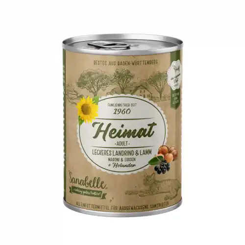 Sanabelle Heimat Dose Adult Rind 400g 200g Billig