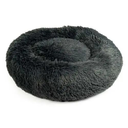 Preiswert Duvoplus Donutbett Snug - dunkelgrau L - 80x80x17cm S - 50x50x13cm