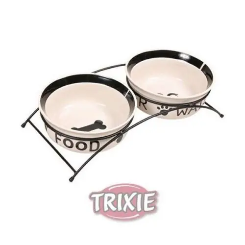 Sonderangebot Trixie Eat On Feet Napf-Set 2 x 0,6 L 2 x 0.25 L