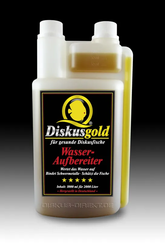 1.000 ml Diskusgold Wasseraufbereiter Top-Preis