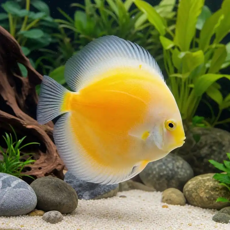 Golden White Diskus 8 cm Bestseller