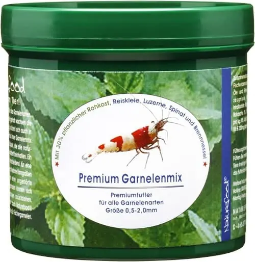 Jetzt Kaufen Naturefood Premium Garnelenmix für Garnelen 55 Gramm