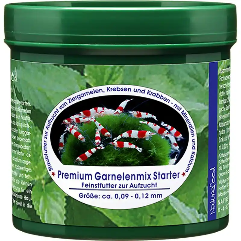 Naturefood Premium Garnelenmix Starter für Babygarnelen 210g Sonderaktion