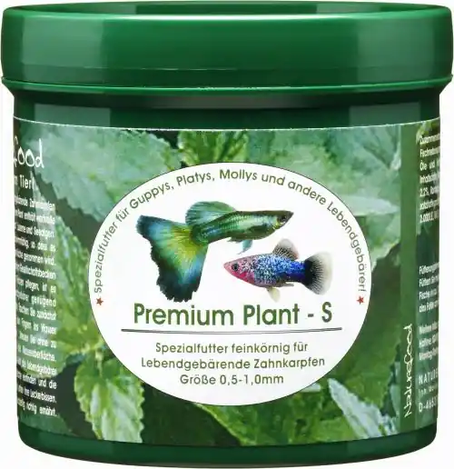 Jetzt Bestellen Naturefood Premium Plant S: Futter für Guppys, Platys und Mollys bis 6 cm Größe: 45g