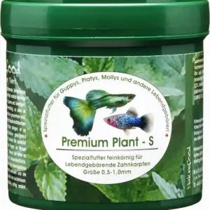 Naturefood Premium Plant S: Futter für Guppys, Platys und Mollys bis 6 cm Größe: 800g Sichere Zahlung