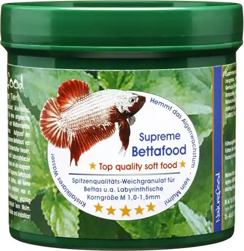 Top-Angebot Naturefood Supreme Bettafood - Softgranulat - Spezialfutter für Kampffische, 240g