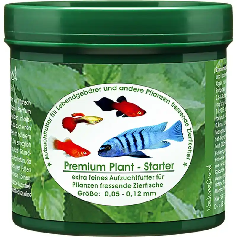 Naturefood Premium Plant Starter XXS für herbivore Jungfische: 25g Top-Preis