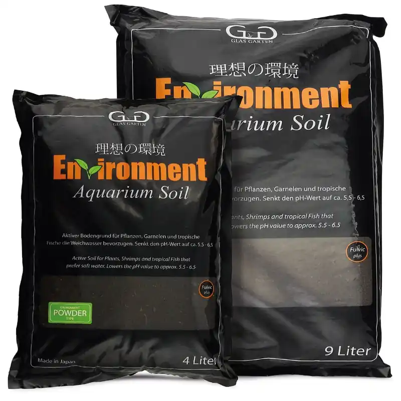 GlasGarten Environment Aquarium Soil Powder 4 Liter Super-Preis