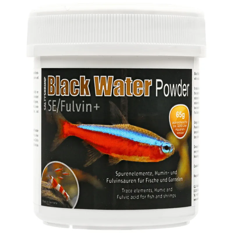 SaltyShrimp Black Water Powder SE/Fulvin+ 65 g Sichere Zahlung