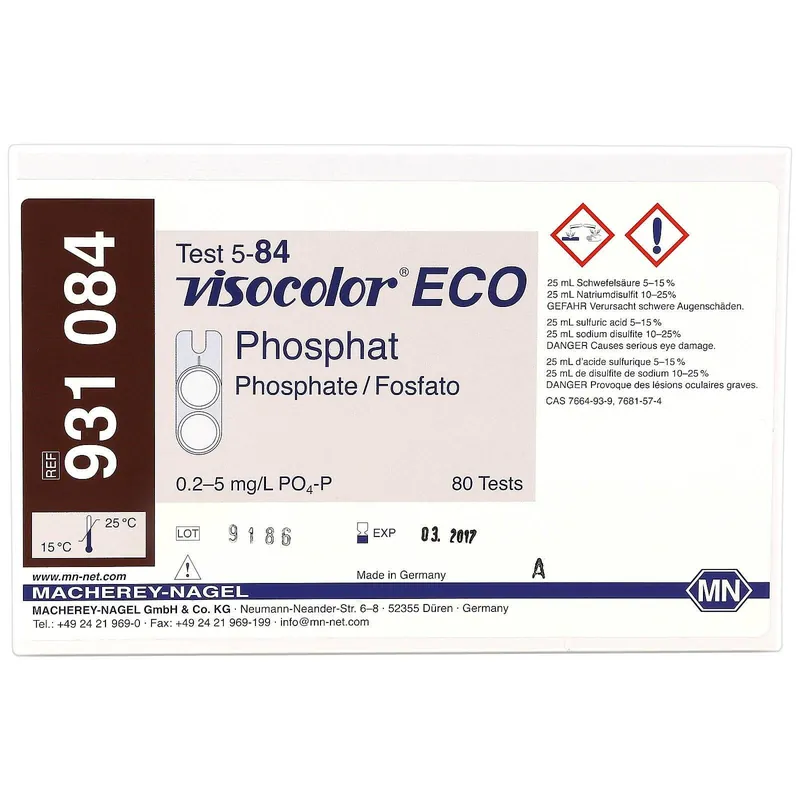Macherey-Nagel Visocolor ECO Phosphat Test Neue Kollektion