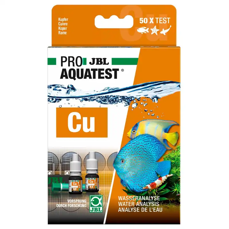 Finale Aktion JBL ProAquaTest Cu Kupfer Komplettset