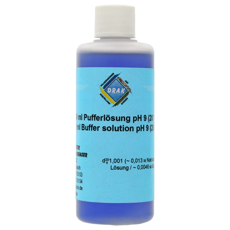 DRAK Pufferlösung pH 9 50 ml Begrenztes Angebot