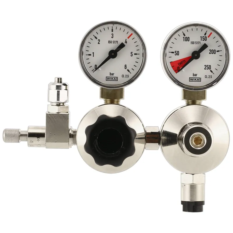 Ausverkauf Oxyturbo Doppelkammer Druckminderer