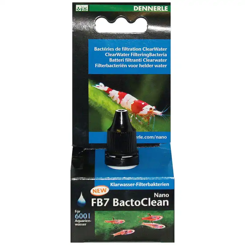 Dennerle Nano FB7 BactoClean 15 ml Solange Der Vorrat Reicht
